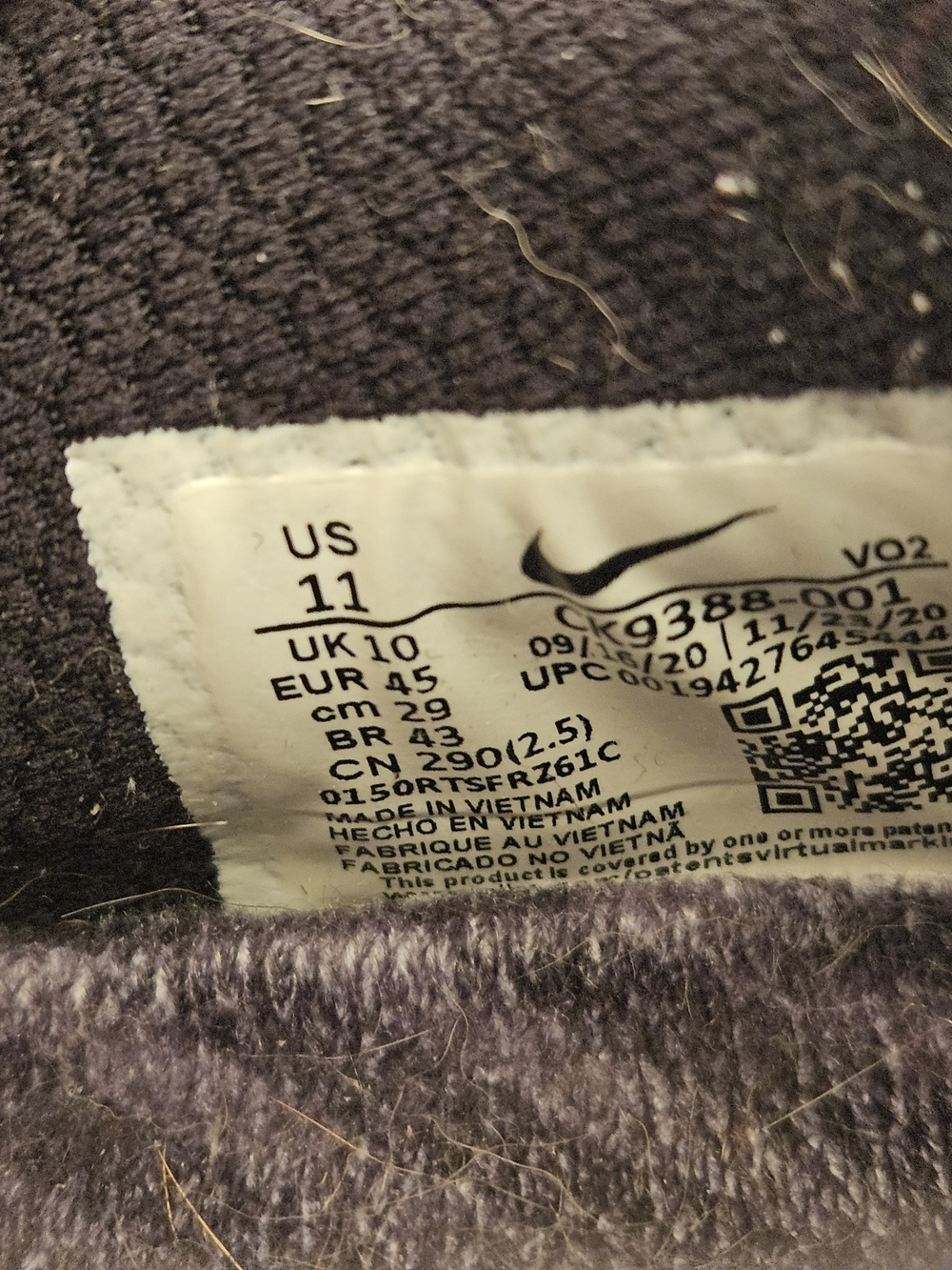 Nike METCON5 Men's Size 11 - Picture 5 of 5